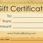 Gift Certificates