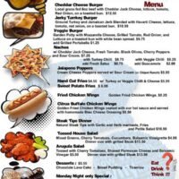 Full Color Menus Printing